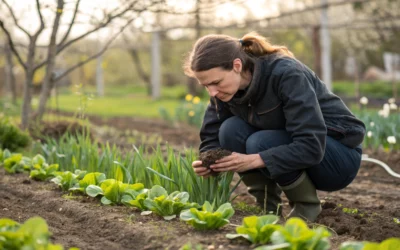 Préparer le sol au printemps : bêchage, compost et soins