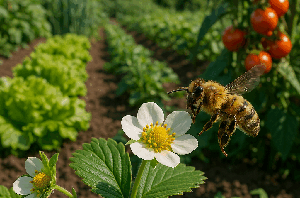 Le Secret des Récoltes Abondantes : Comprendre la Pollinisation et les Familles de Légumes au Potager